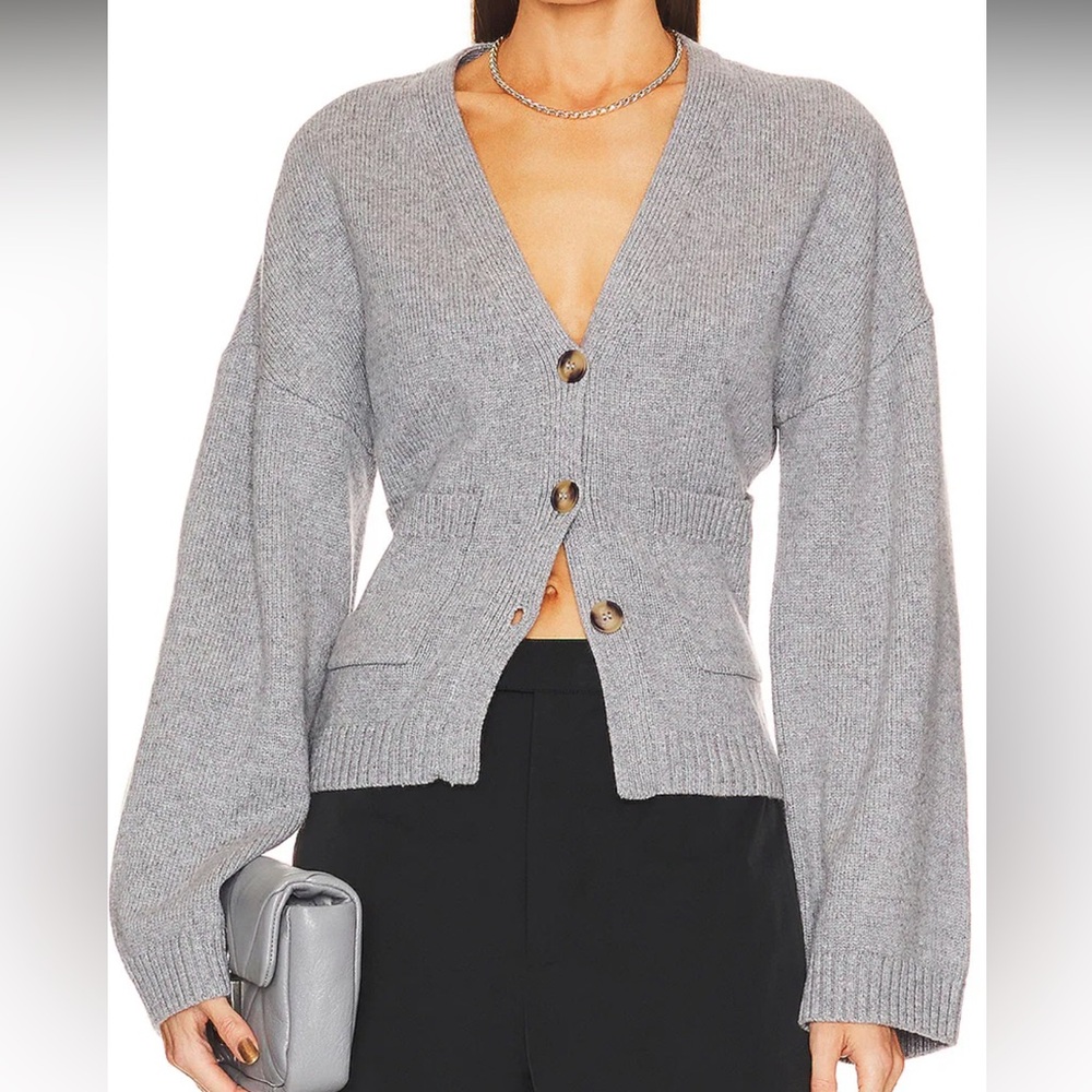 NWT Helsa Sanna Cardigan in Heather Grey
Size XL
Sizing: true to size